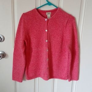LlBean Cardigan sweater